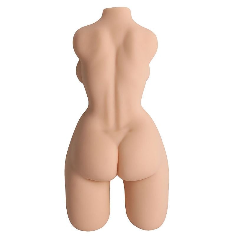Masturbador Masculino com Formato de Meio Corpo Feminino com Vaginas e Ânus Penetráveis - Maig | 65 x 33 cm | Disponível em 2 Cores