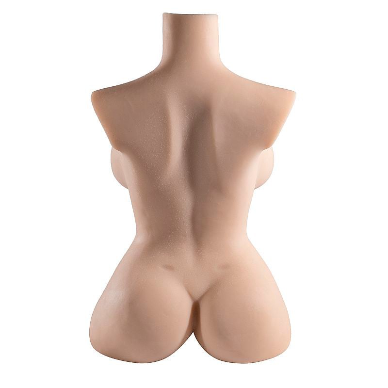 Masturbador Masculino em TPR com Formato de Meio Corpo Feminino - SI | 58 x 30 cm