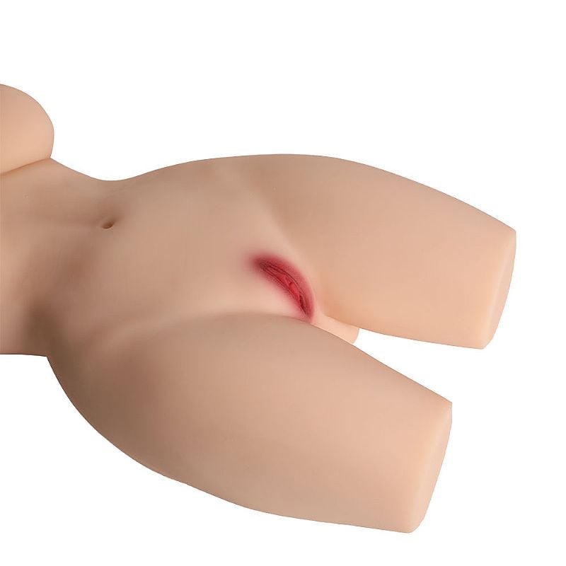 Masturbador Masculino com Formato de Meio Corpo Feminino com Vaginas e Ânus Penetráveis - Maig | 65 x 33 cm | Disponível em 2 Cores