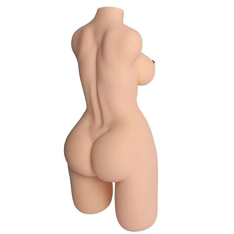 Masturbador Masculino com Formato de Meio Corpo Feminino com Vaginas e Ânus Penetráveis - Maig | 65 x 33 cm | Disponível em 2 Cores