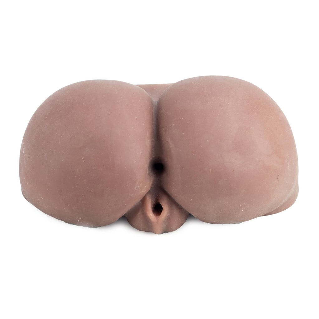 Masturbador em Forma de Bunda em TPE com Vagina e Ânus e Resistente à Água - Mega Raba | 25 x 14 cm | Disponível em 2 Cores