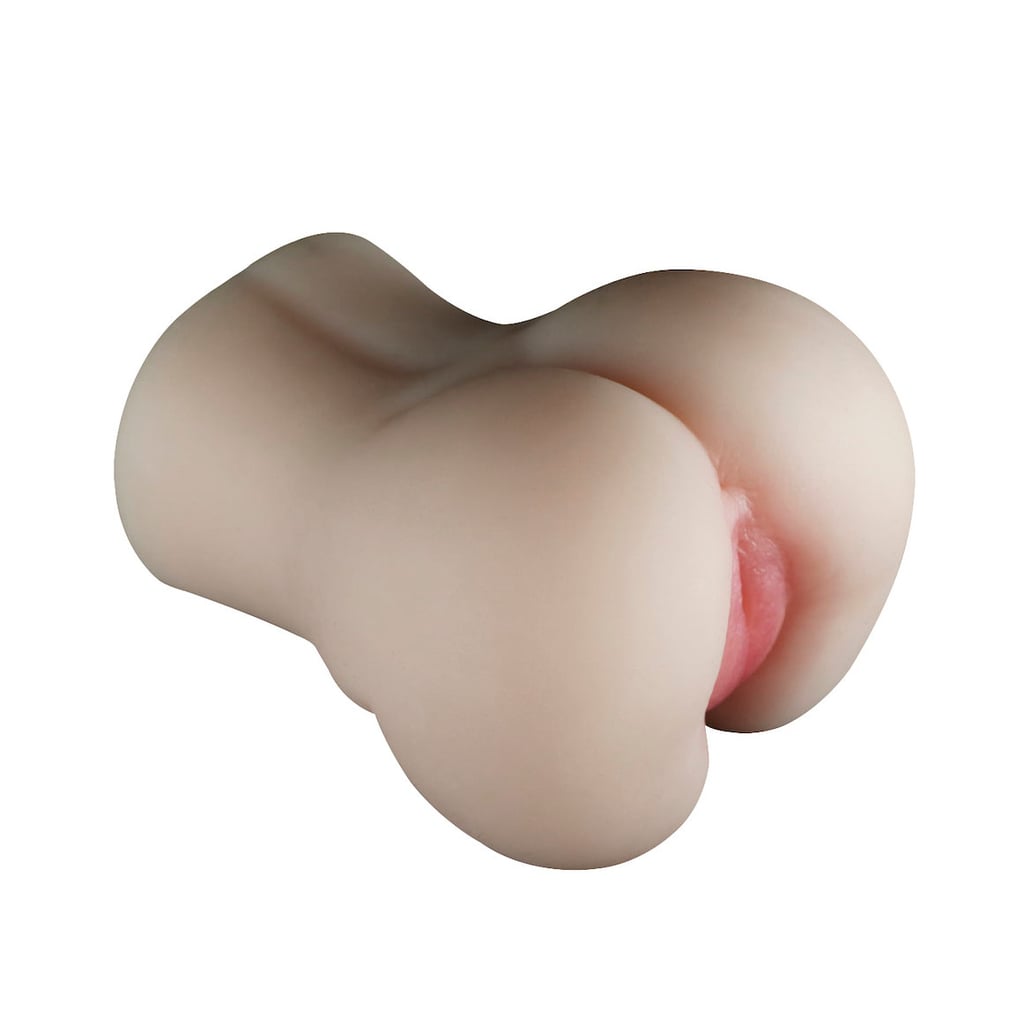 Mini Masturbador com Formato de Corpo Feminino em TPE com Vagina Penetrável - Crazy Lion | 14 x 10 cm