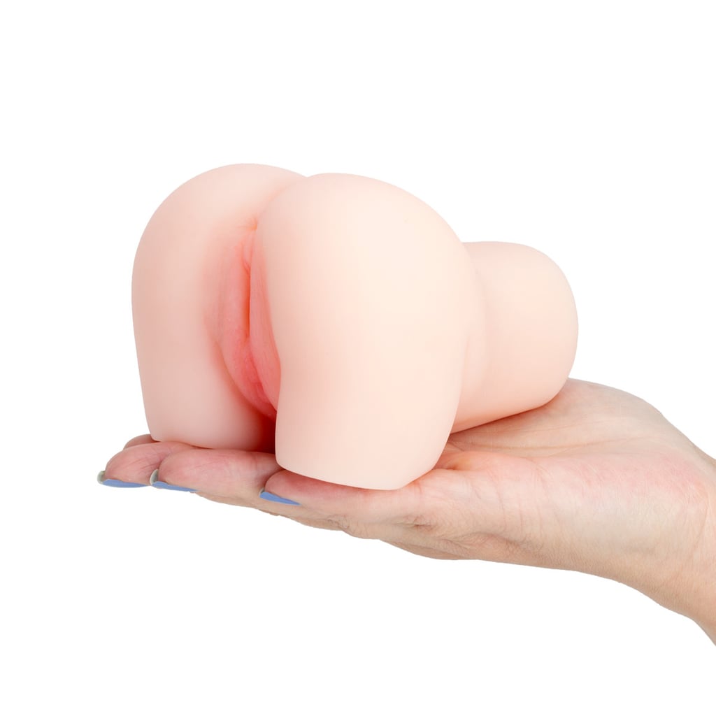 Mini Masturbador em TPE com Vagina Penetrável e Textura Interna - Crazy Lion Busty Butt | 12 x 10 cm