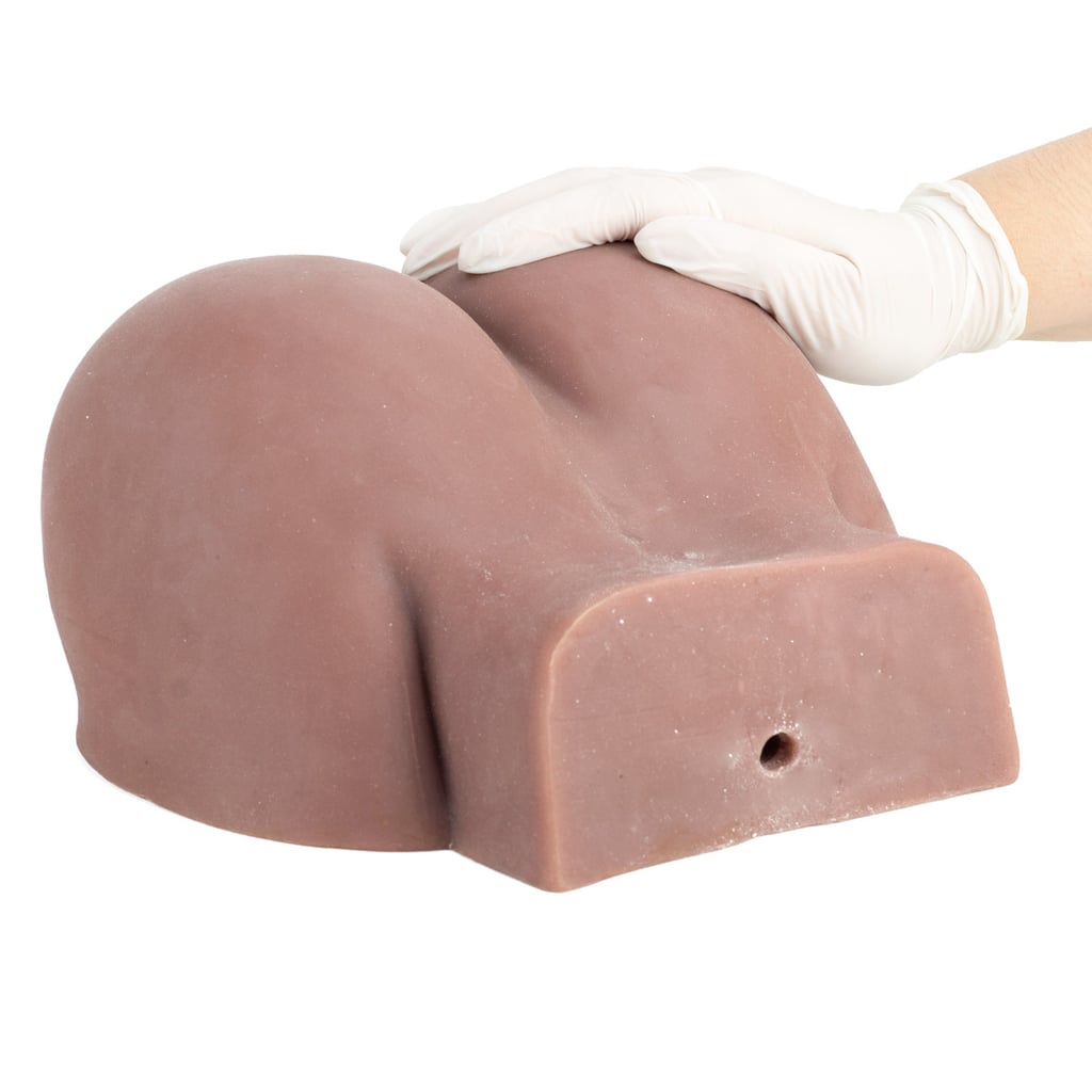 Masturbador em Forma de Bunda em TPE com Vagina e Ânus e Resistente à Água - Mega Raba | 25 x 14 cm | Disponível em 2 Cores