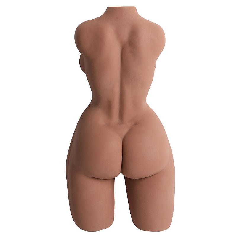 Masturbador Masculino com Formato de Meio Corpo Feminino com Vaginas e Ânus Penetráveis - Maig | 65 x 33 cm | Disponível em 2 Cores